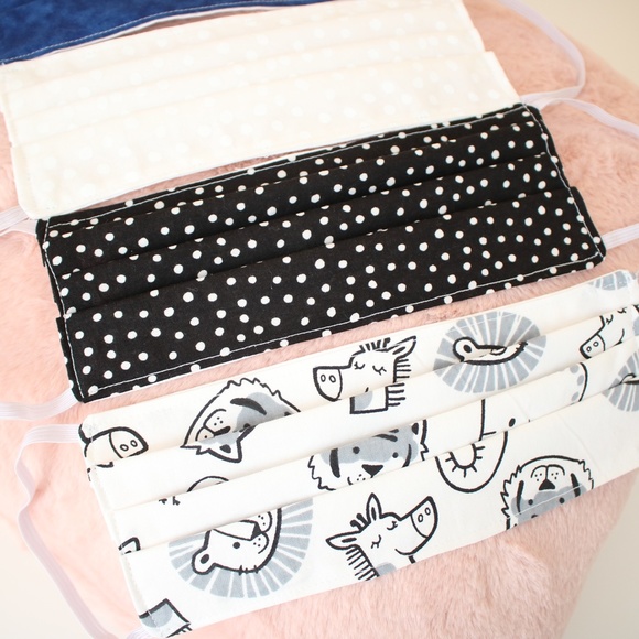 Animals Cute Reusable Face Mask Cover Double Layer - Picture 7 of 8